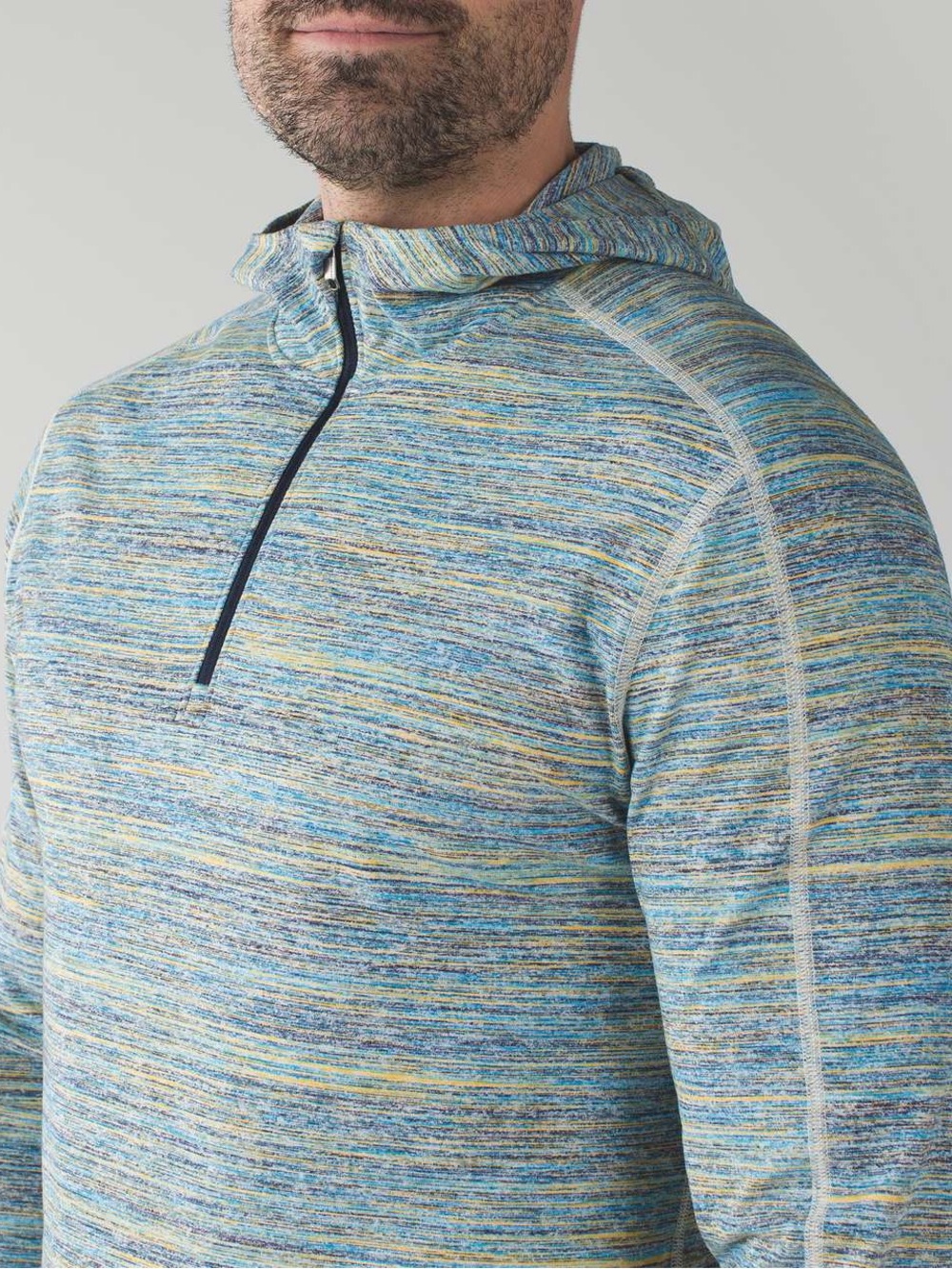 Lululemon Mens Surge Warm Hoodie Sweater Rulu Space Dye Camo